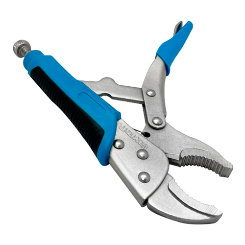 Зажим ручной, полукруглый захват 220 мм vertextools 0035-220