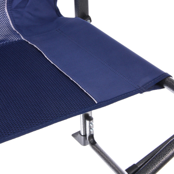 Кресло складное с подлокотниками до 100 кг SJ-0053, 52*62*92 см, цвет: синий, ТуристМастер