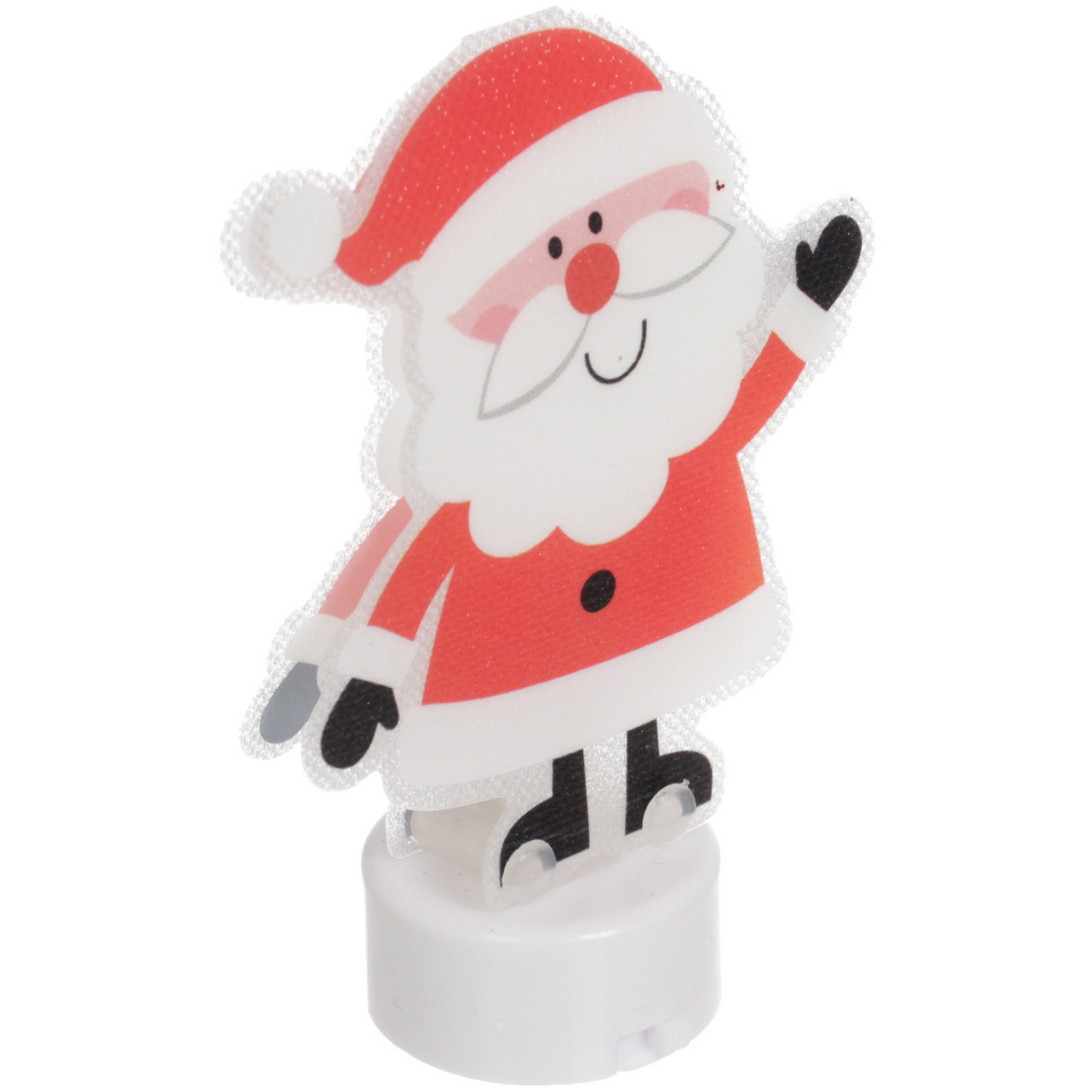 Сувенир с подсветкой "Привет от Деда Мороза" 10,5*7,5 см