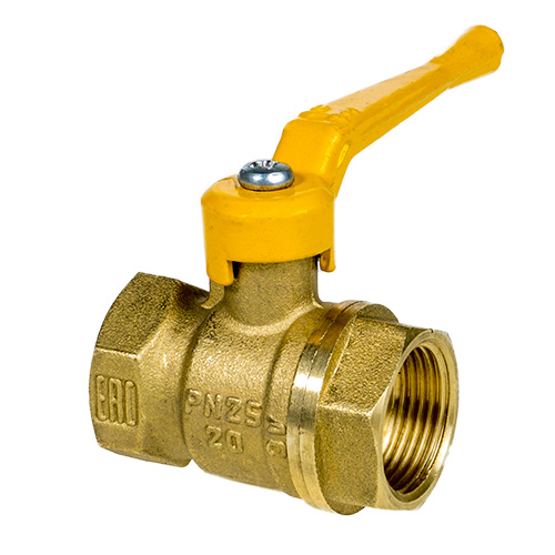 Кран шар ГАЗ 3/4 гг рычаг 11Б27п Ду20 А10 вр/вр, Бологое, ГОСТ, 1/50