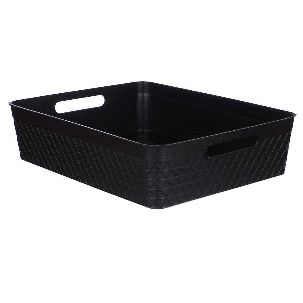 Корзина для хранения VETTA  "Левангер", 32x25,3x8 см, 2 цвета