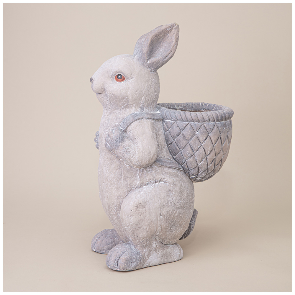 Кашпо декоративное "КРОЛИК" 25,5*17,5*41 см