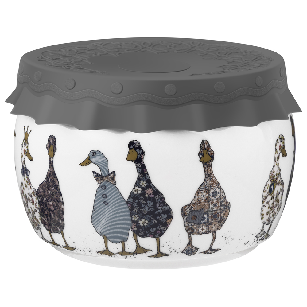 БАНКА LEFARD, FAMILY FARM, С СИЛИКОНОВОЙ КРЫШКОЙ 11, 5*11, 5*7, 5 CM 500 МЛ