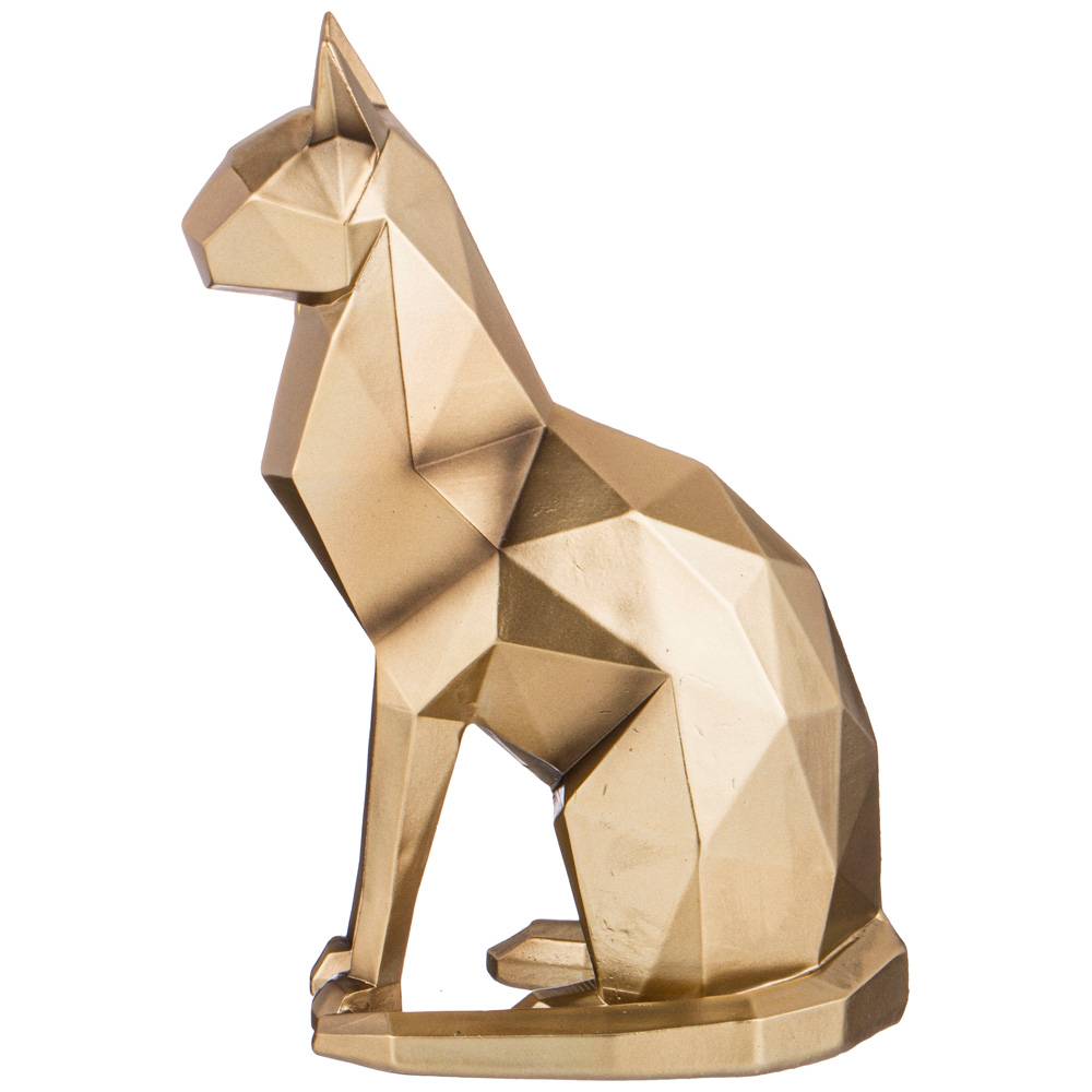 СТАТУЭТКА, КОШКА, 13*9*25 СМ. СЕРИЯ, ОРИГАМИ,  КОР=8ШТ.
