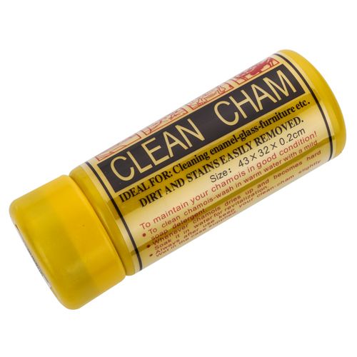 Замша протирочная 43х32см маленькая в тубе, 1/100