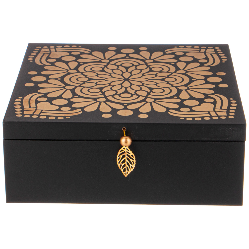 ШКАТУЛКА КОЛЛЕКЦИЯ "ЭТНИКА" 24*24*9 СМ