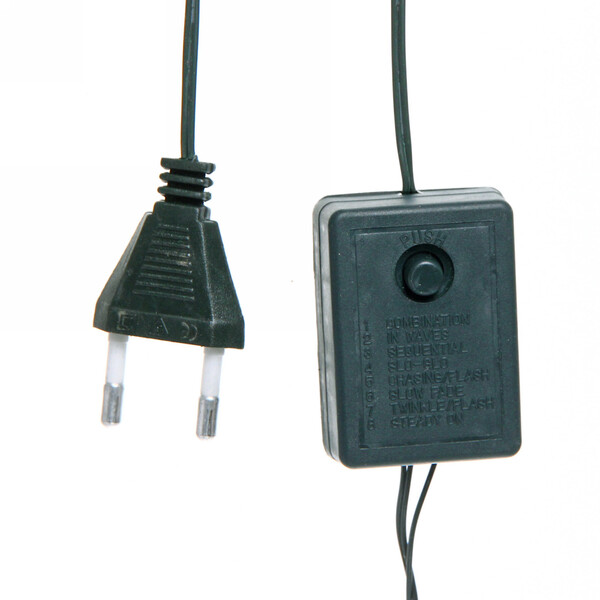 Гирлянда для дома  7,5м 80 ламп LED зелёный пров.,8 реж, IP-20, Фиолетовый