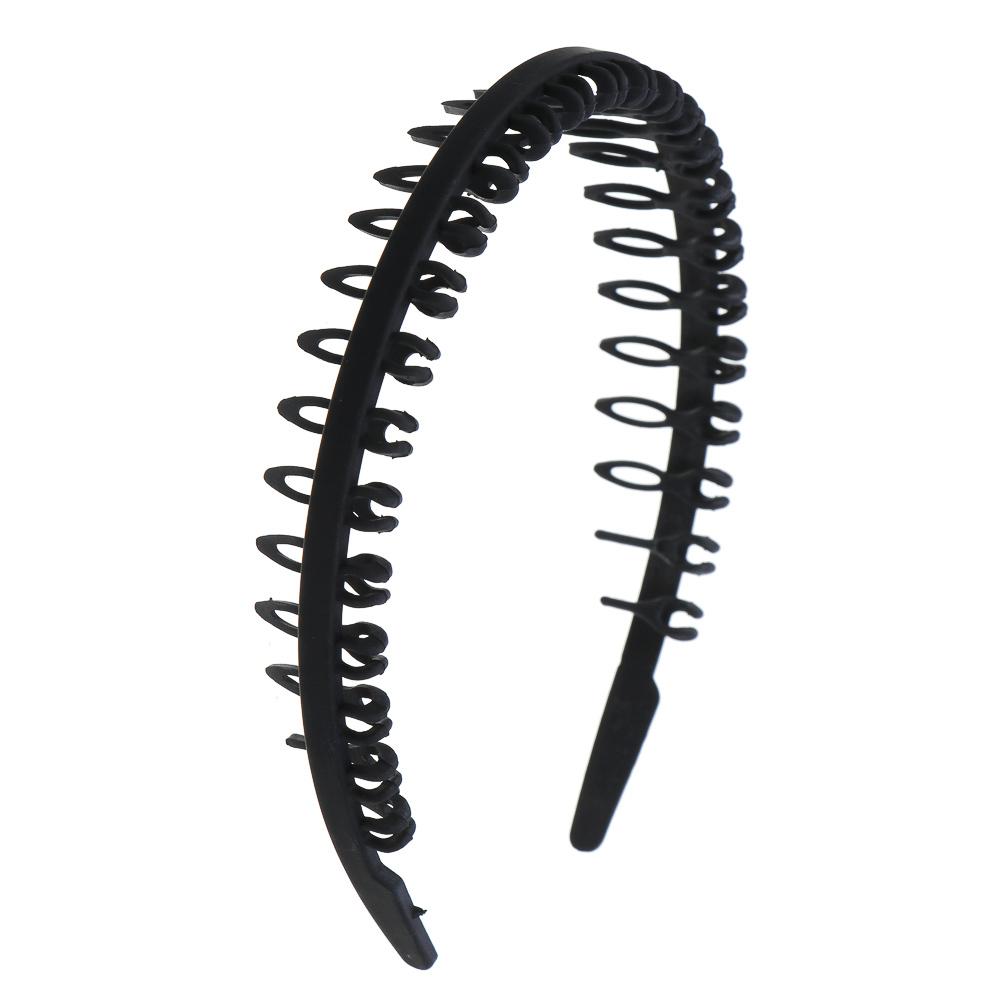 ЮНИLOOK Ободок для волос, 1,8-3,8см, пластик, 4 дизайна, ACS-99