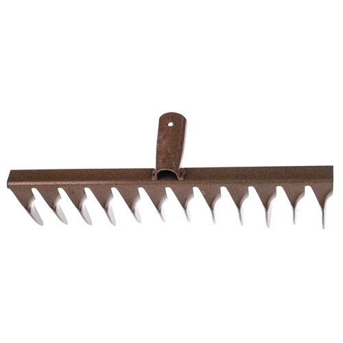 Грабли витые 12 зубьев углеродистая сталь без черенка толщина металла 2 мм SPETSTEXNIK, 10/10