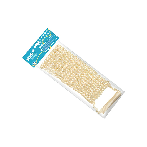 Мочалка из сизаля лента с деревянными ручками YORK