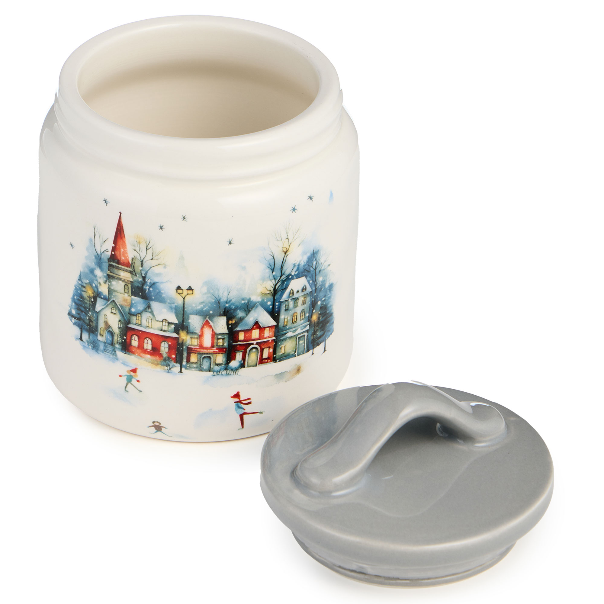 БАНКА AGNESS, С НОВЫМ ГОДОМ!, 10*14 СМ 500 МЛ