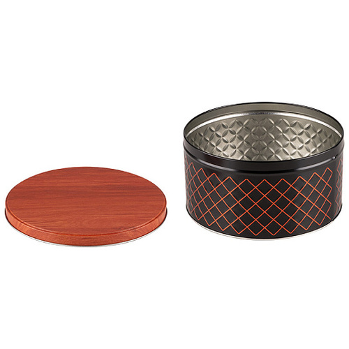 Банка жестяная CLASSICO NERO, для сыпучих продуктов, 19,8*10,5 лая, с крышкой