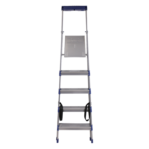 Стремянка стальн. 5 ступ. высота до платформы 107см (широкие металл.) НИКА (Россия) (1/1)