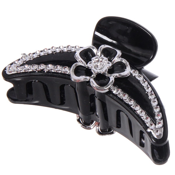Заколка-краб для волос на блистере "Emily Collection - Lili", микс 6 цветов, 7,5см 
