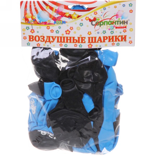 Воздушные шары  50 шт, 10"/25см "Real MAN", (микс)