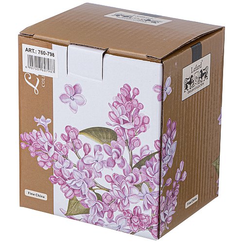 КРУЖКА ЗАВАРОЧНАЯ LEFARD, LILAC, С КРЫШКОЙ И СИТОМ 350 МЛ, КОР=36ШТ.