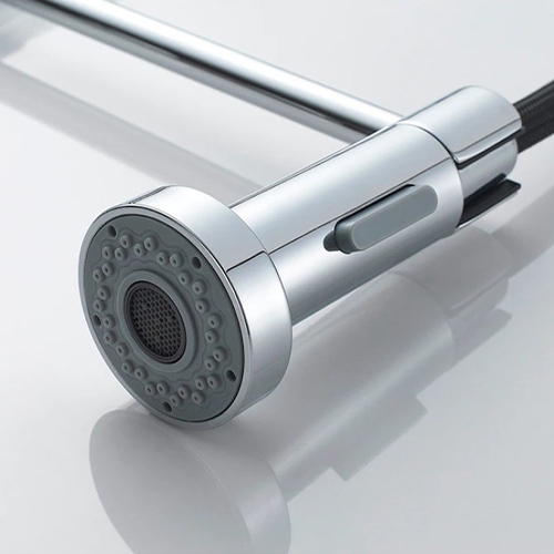 Смеситель для кухни гибкий излив картридж 35 мм Ledeme L4080