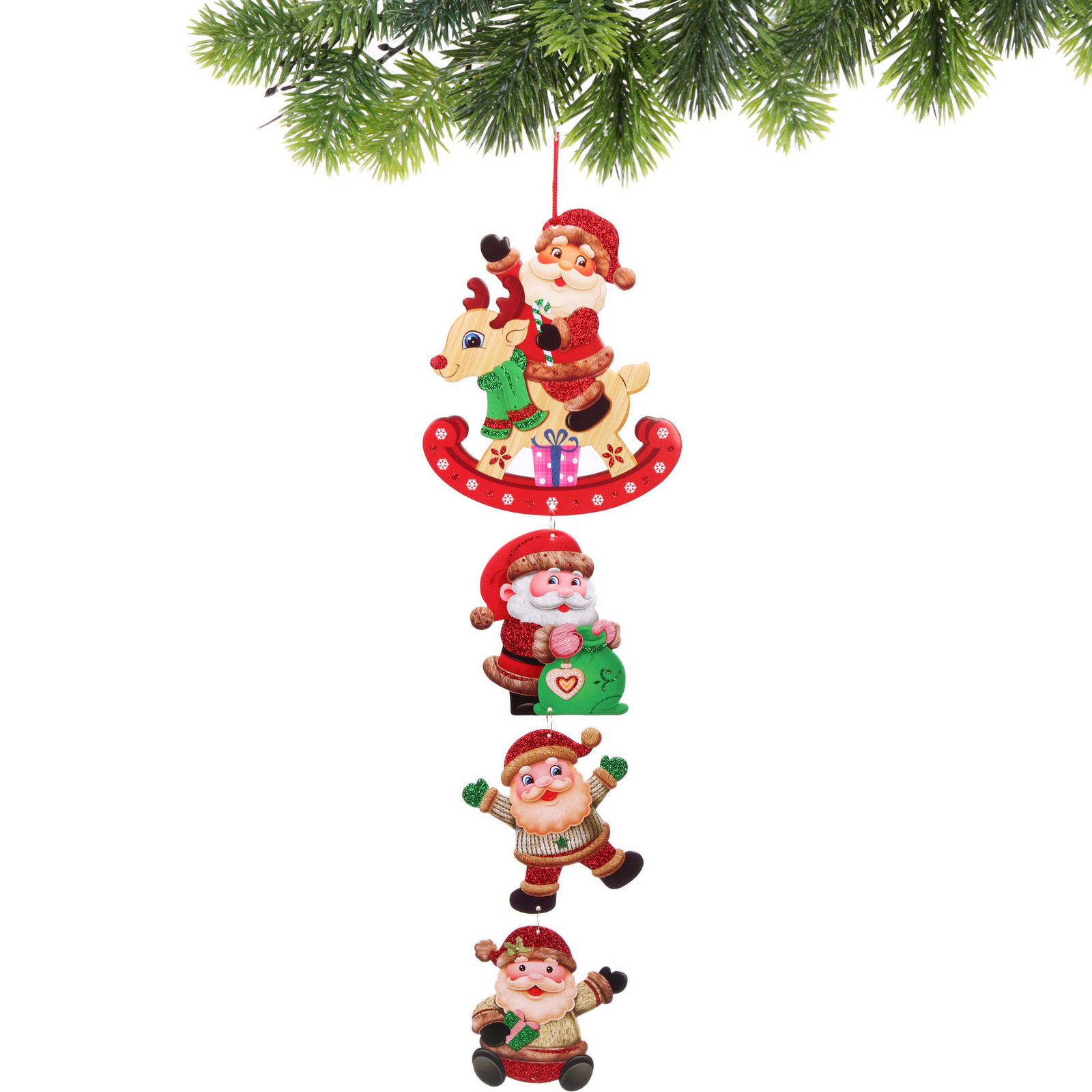 Украшение новогоднее «Веселая прогулка» 80*23