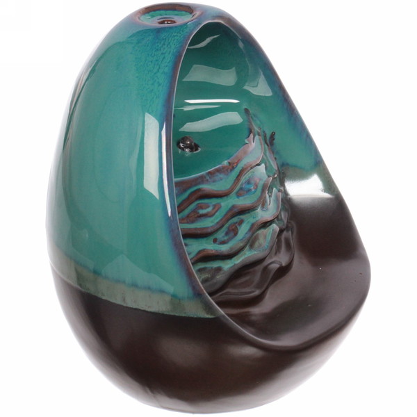 Подставка под стелющиеся благовония "Стеновой водопад" 11*10*11,5см с подсветкой