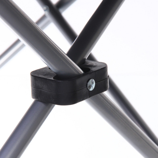 Кресло складное 2 в 1 до 100 кг DC-8077, 83*55/110*85 см, цвет: чёрный, Турист Мастер