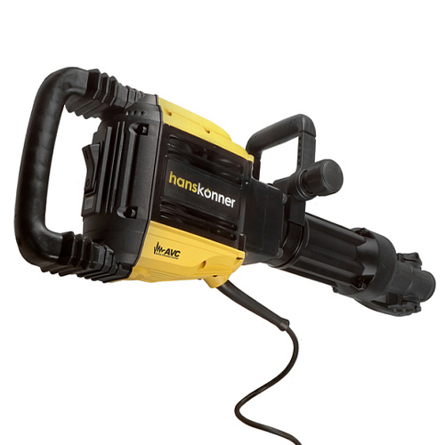 Отбойный молоток 1,8кВт, 55Дж, кабель 6м, кейс Hanskonner HDH1828H