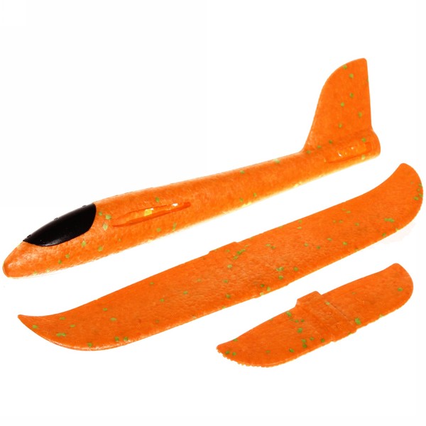 Самолет метательный "Истребитель" 35*36 см, микс