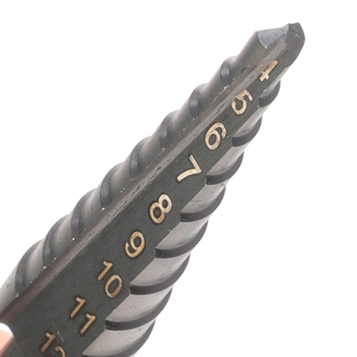 Сверло PATRIOT по металлу ступенчатое 4-12 мм, HSS