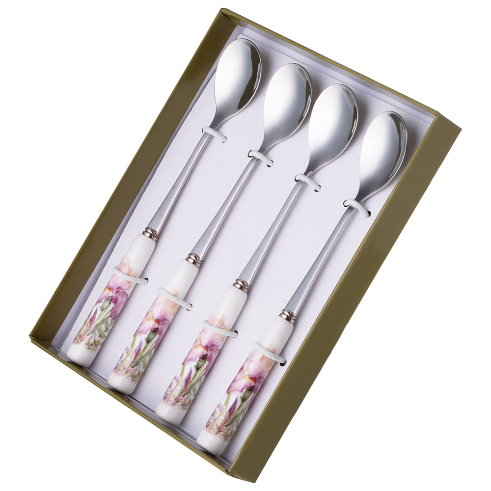 НАБОР ЧАЙНЫХ ЛОЖЕК LEFARD, IRISES, 4 ШТ., КОР=48НАБ.
