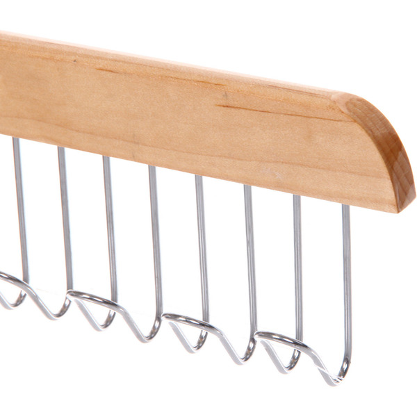 Вешалка многофунциональная "ДОМания", цвет как на фото, 8 крючков, 28*2,8см (Лейбл Селфи)