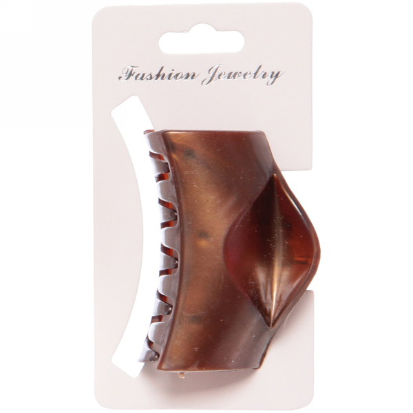 Заколка-краб для волос на блистере "Gold Collection - Vlada", микс 3 цвета, 6см 