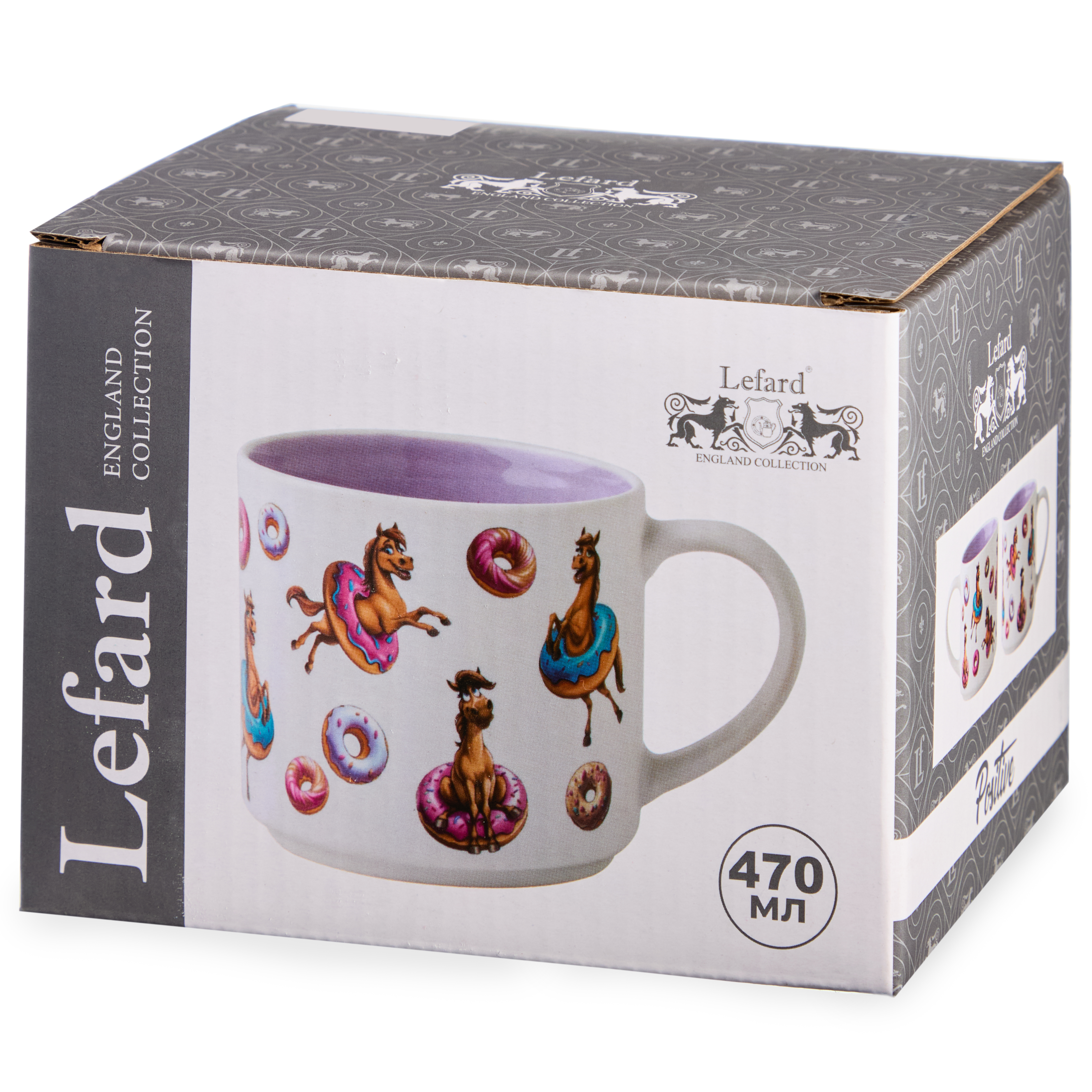 КРУЖКА LEFARD, PONYCAKE, 470МЛ