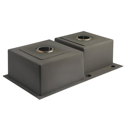 Мойка для кухни из нержавеющей стали PVD покрытие Ledeme K37843B-S 780х430 графит