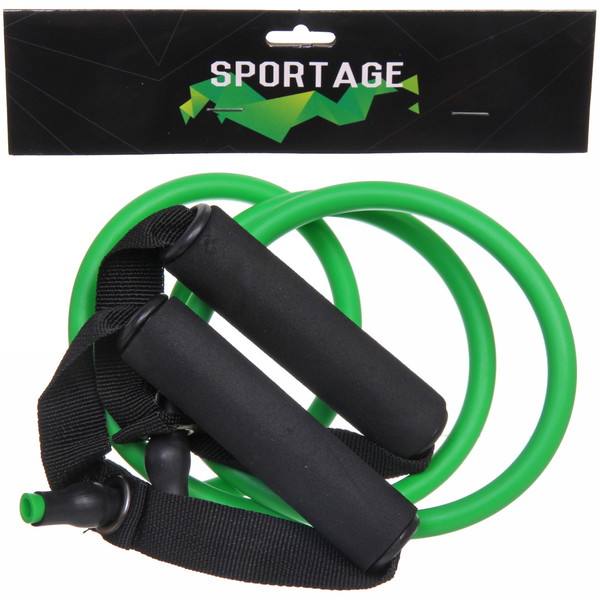 Эспандер трубчатый "Life" 1,30 м (нагрузка 11-13,5 кг), зеленый