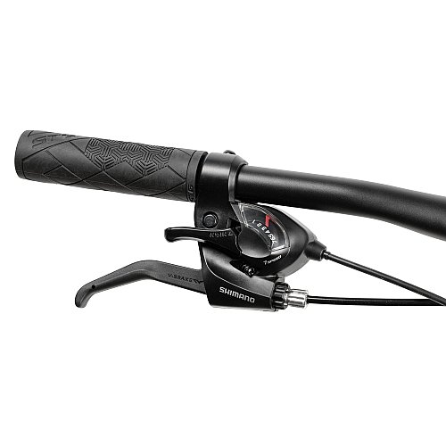 Велосипед FOXX 29" CAIMAN черный, сталь, размер 22
