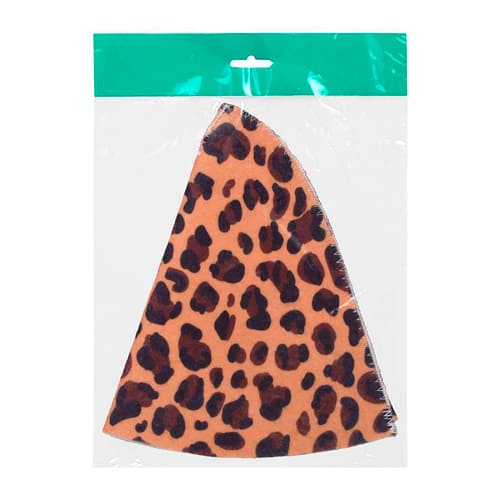 Шапка для бани и сауны «Леопардовый принт» "Hot Pot",  войлок