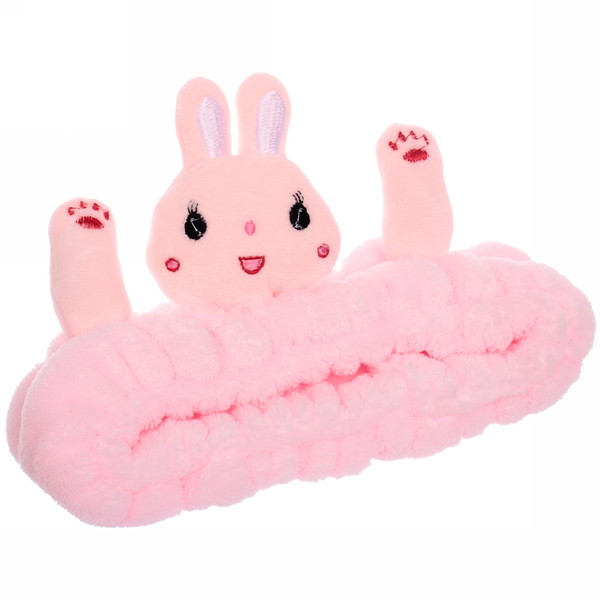 Повязка на голову "Кокетка - Bunny Kika", микс 4 цвета, 6*20 см