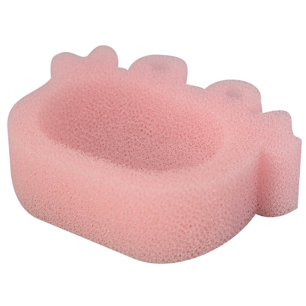 Губка-мыльница "Крабик". Размер 14х11х4 см.