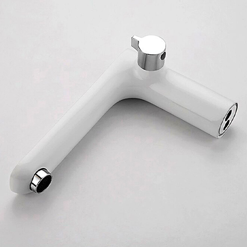 Смеситель на борт ванны врезной "Тройка" кран-букса Ledeme L1153W