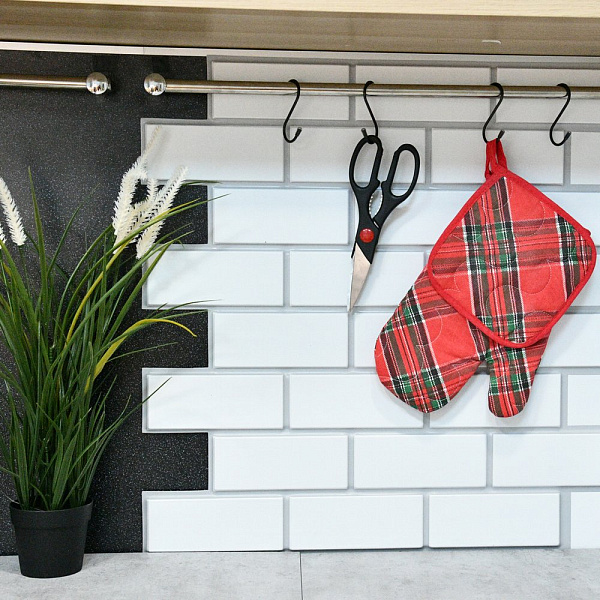 Набор крючков 4 шт. "Лофт". Размер 7х3,5 см. 