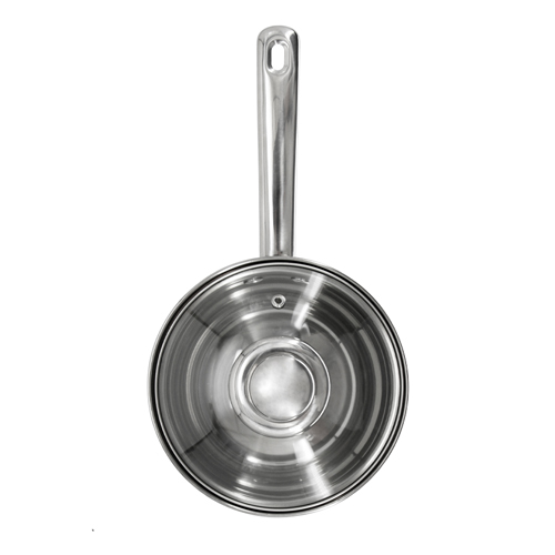 Ковш с крышкой трехслойный 2,2 л, Pomi d'Oro, Laura, 18 см