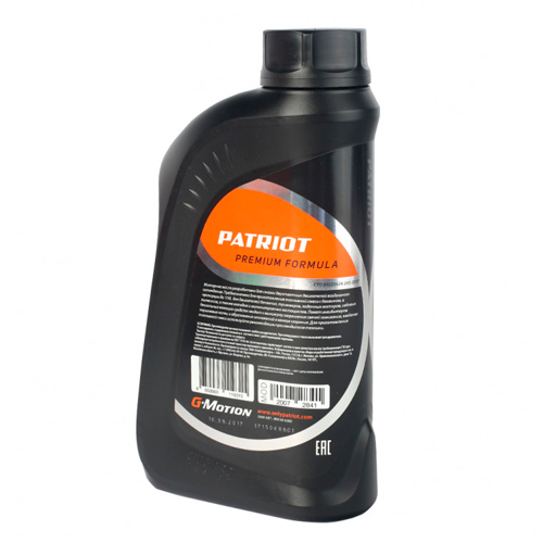 Масло минеральное PATRIOT G-Motion 2Т GARDEN 1 л
