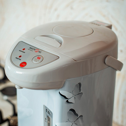 Термопот 5, 5 л MAXTRONIC MAX-U55W2, Бабочки,  750 Вт