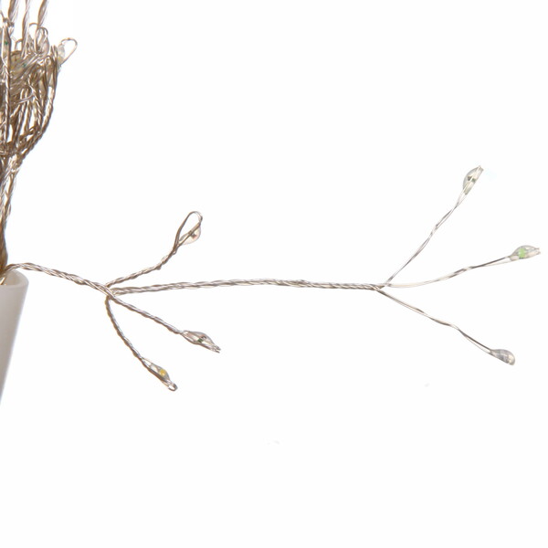 Гирлянда для дома на батарейках "Разряд молнии" 120 ламп LED, d - 20 см, 2 реж.,IP-20, (3хАА), Мультицвет