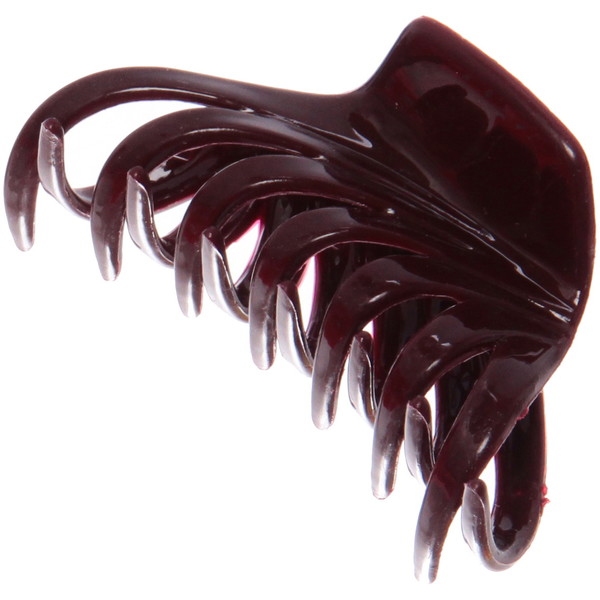 Заколка-краб для волос на блистере "Diana Collection - Mila", микс 6 цветов, 8см 