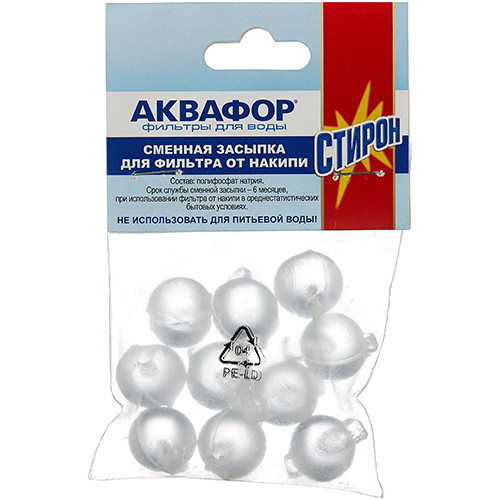 Сменная засыпка для фильтра от накипи (полифосфат натрия) (1/40)