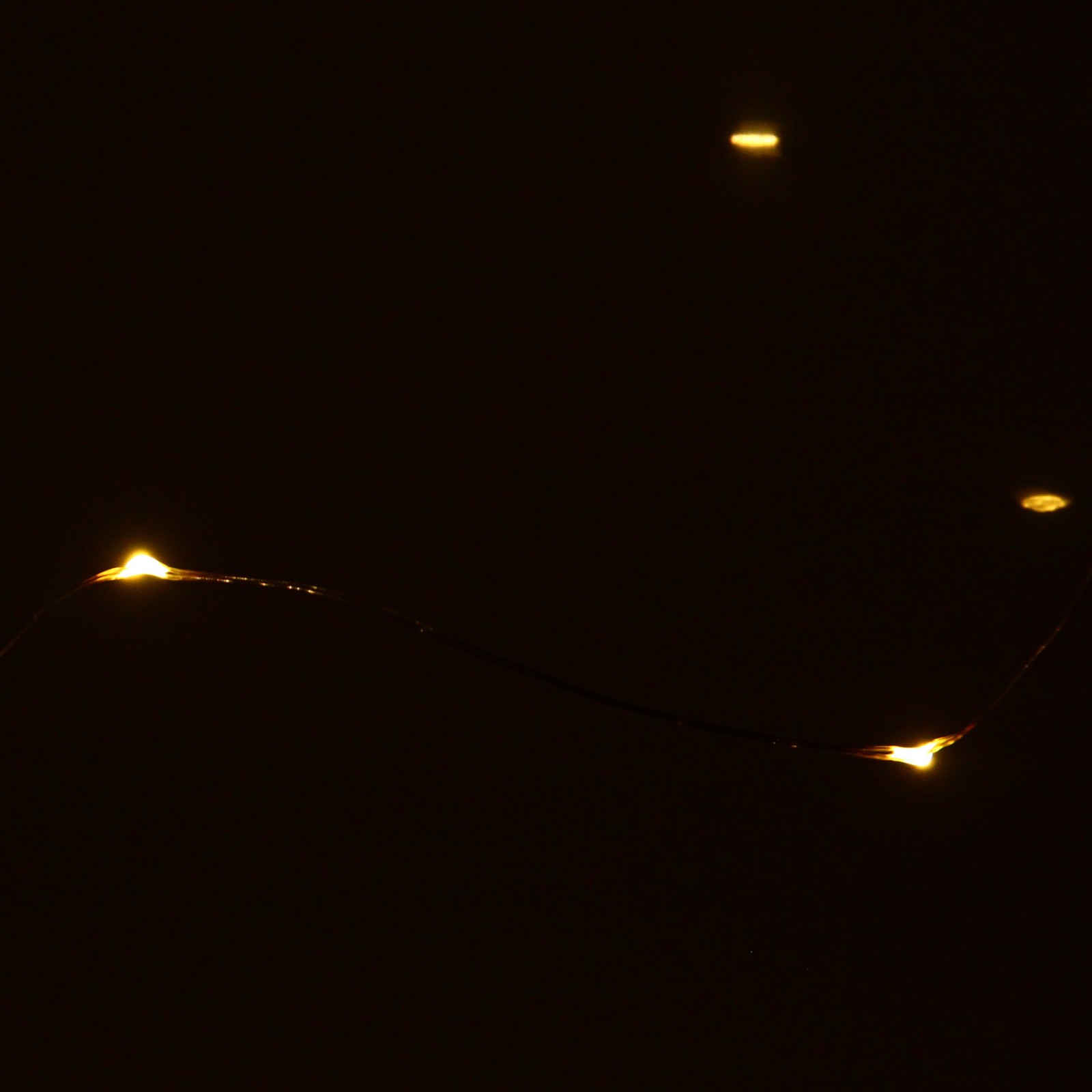 Гирлянда для дома на батарейках 1,5 м 15 ламп LED, 1 реж.,IP-20, Теплый белый