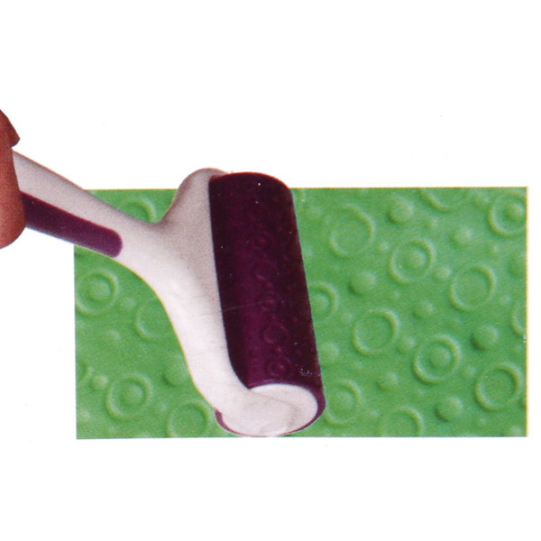 Ролик для теста 10,5см "Цветочки"