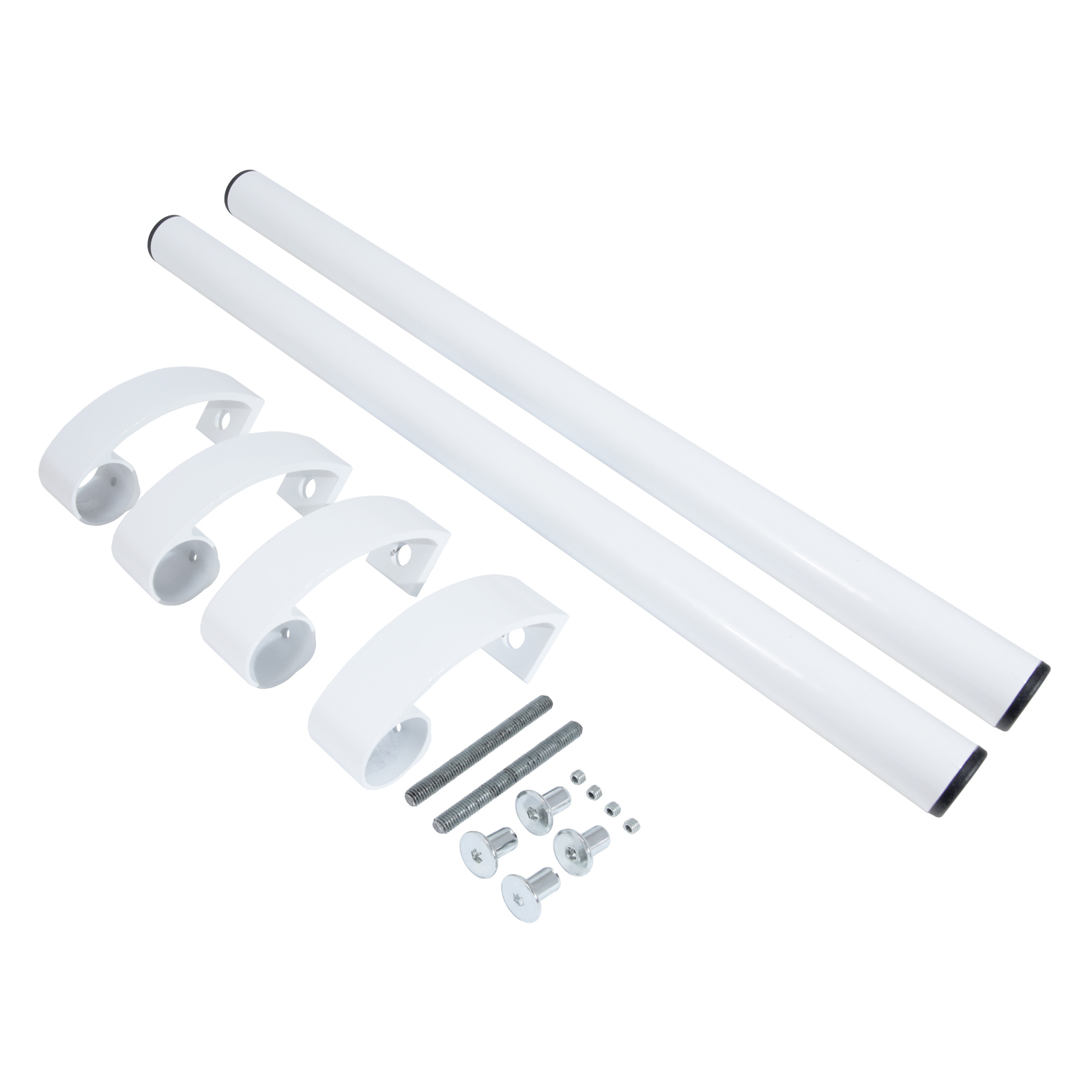 БУЛАТ РС-02.500.9016 белый, регулируемая, ручка скоба для аллюм. и ПВХ дверей,(АРД-02)(16)