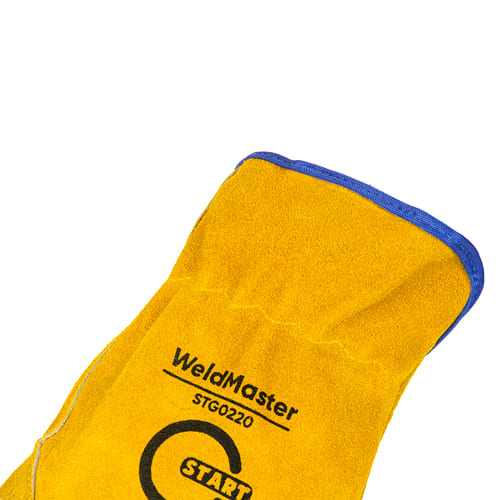 Перчатки из цельного спилка WeldMaster STG0220