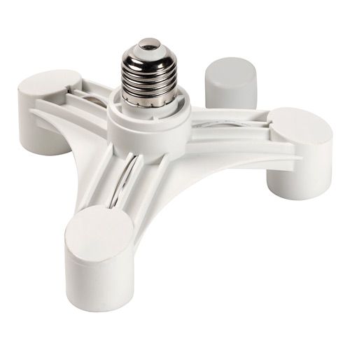 Переходник E27-3xE27, SBE-A-E27-3E27, белый